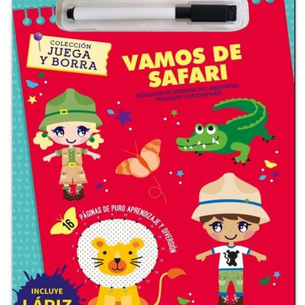 JUEGA Y BORRA: VAMOS DE SAFARI