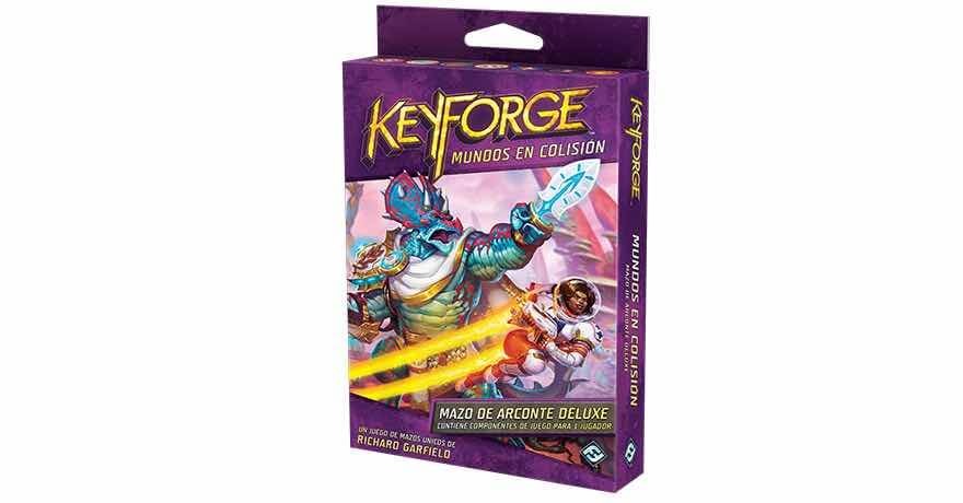 KEYFORGE MUNDIS EN COLISION MAZO DE ARCONTE DELUXE