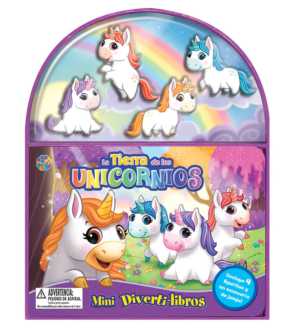LA TIERRA DE LOS UNICORNIOS - MINI DIVERTILIBROS