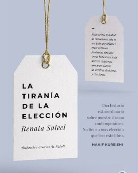 LA TIRANIA DE LA ELECCION