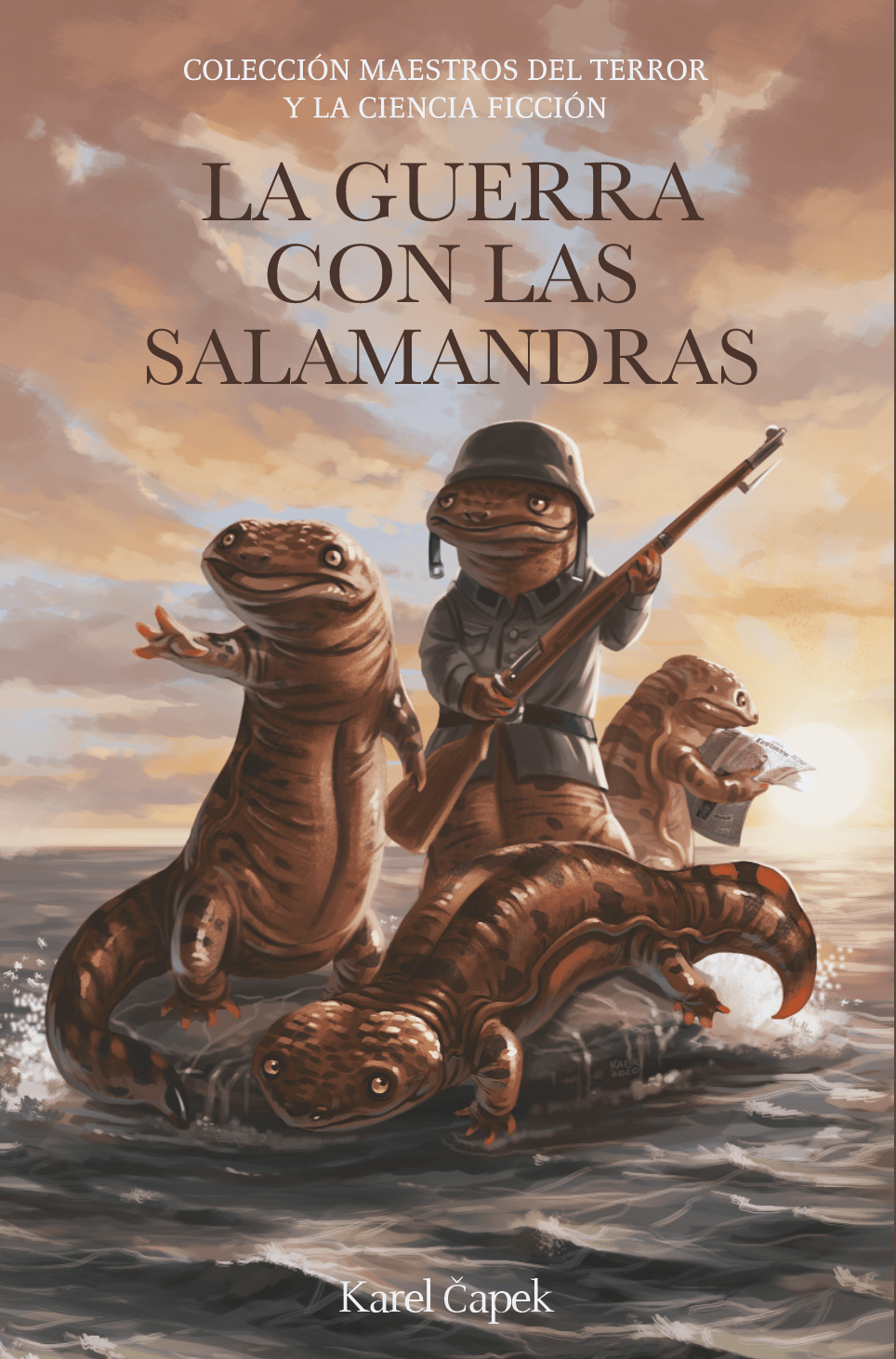 LAS GUERRAS CON LAS SALAMANDRAS