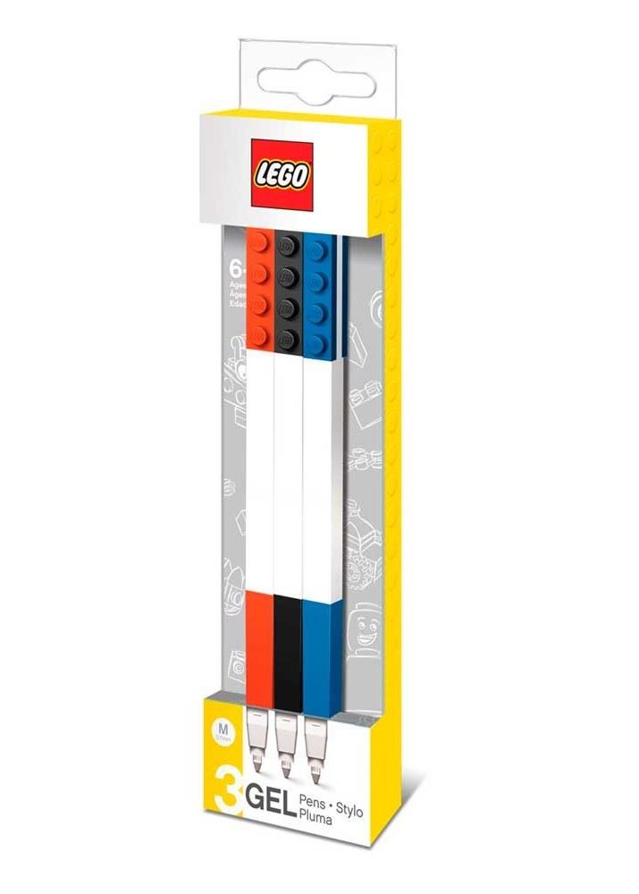 LEGO ICONIC WRITING INSTR - LAPIZ GEL 3PACK