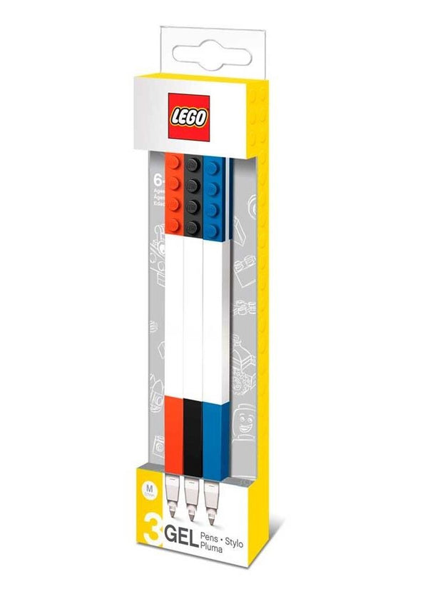 LEGO ICONIC WRITING INSTR - LAPIZ GEL 3PACK