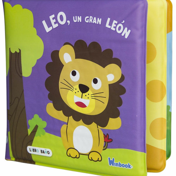 LEO UN GRAN LEON LIBRO PARA EL BAÑO
