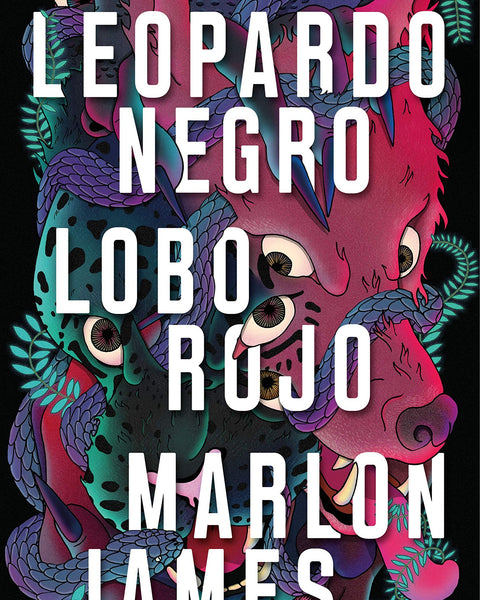 LEOPARDO NEGRO LOBO ROJO