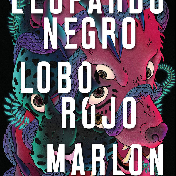 LEOPARDO NEGRO LOBO ROJO