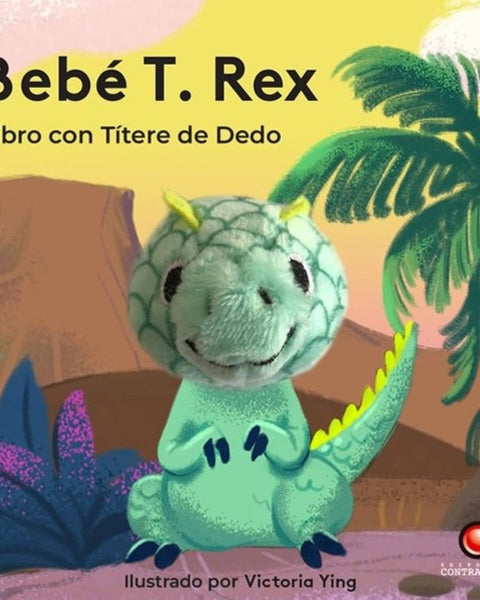 libro con titere de dedo - BEBE T. REX