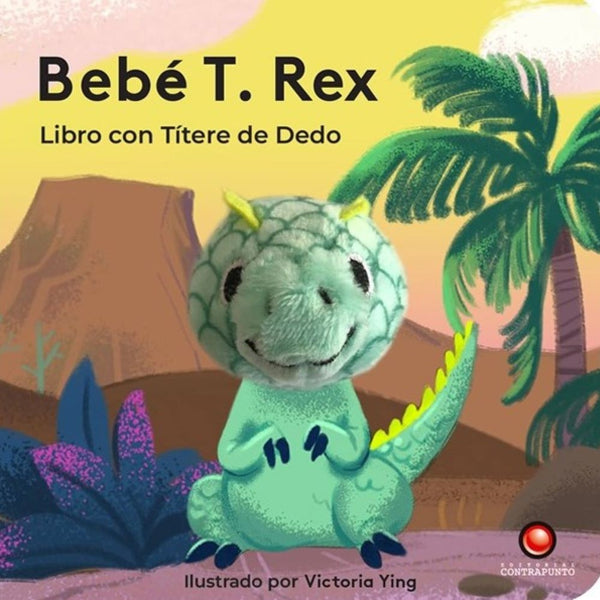 libro con titere de dedo - BEBE T. REX