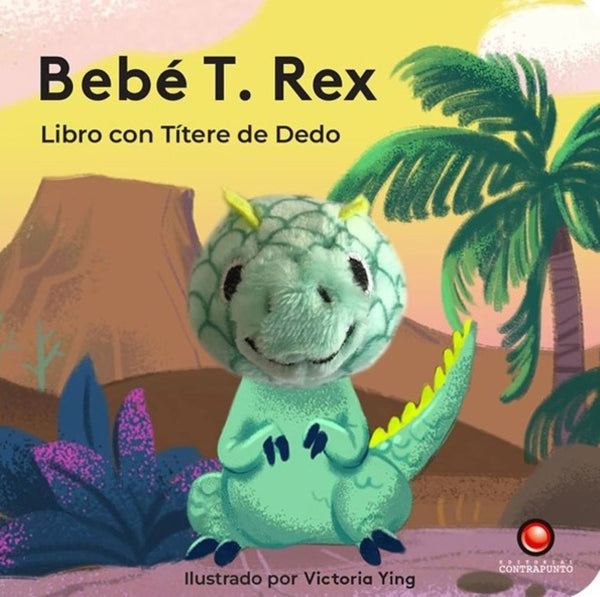 libro con titere de dedo - BEBE T. REX