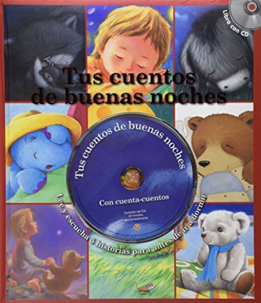 TUS CUENTOS DE BUENAS NOCHES - libro del tesoro + cd