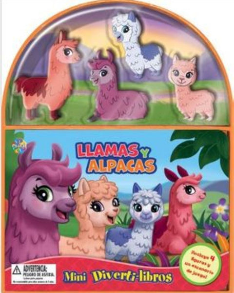 LLAMAS Y ALPACAS. MINI DIVERTI LIBROS