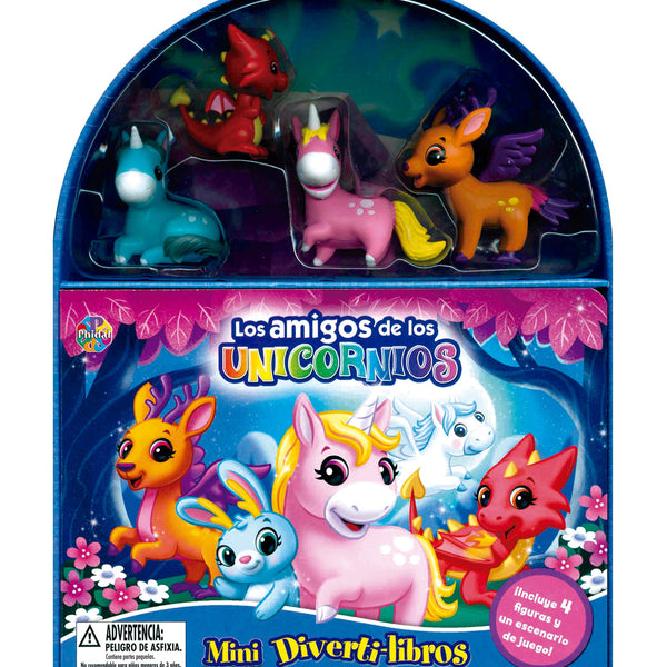 LOS AMIGOS DE LOS UNICORNIOS - MINI DIVERTILIBROS