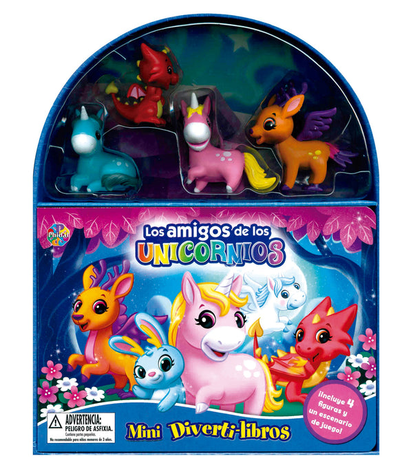 LOS AMIGOS DE LOS UNICORNIOS - MINI DIVERTILIBROS