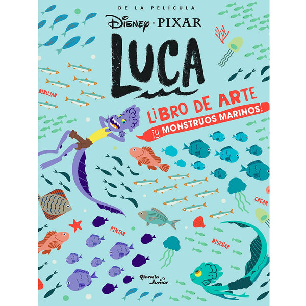 LUCA LIBRO DE ARTE Y MONSTRUOS MARINOS