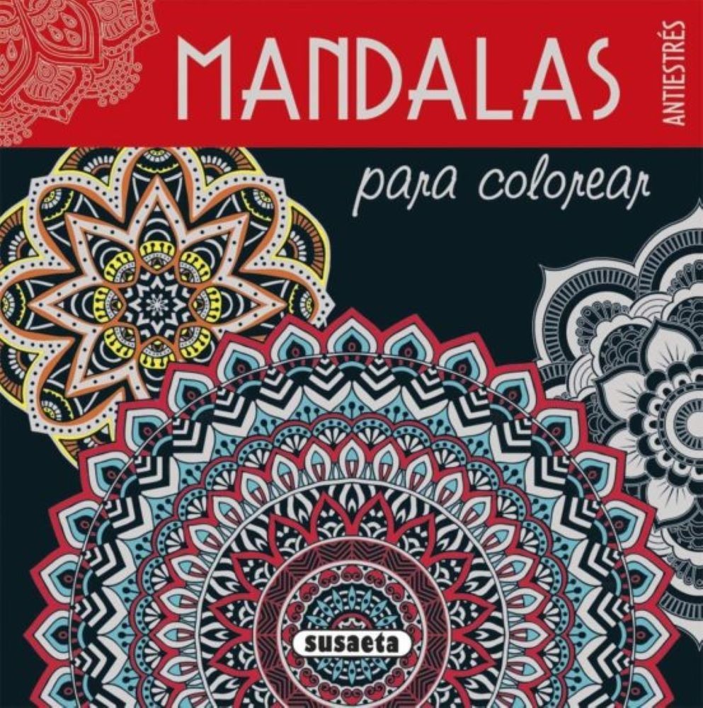 MANDALAS PARA COLOREAR ROJO