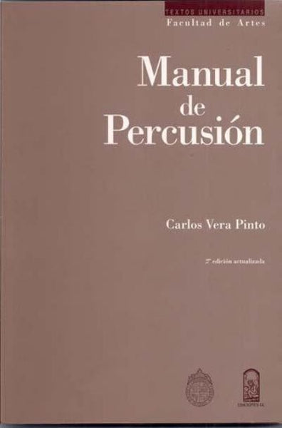 Manual De Percusión - 2ª Edición Actualizada