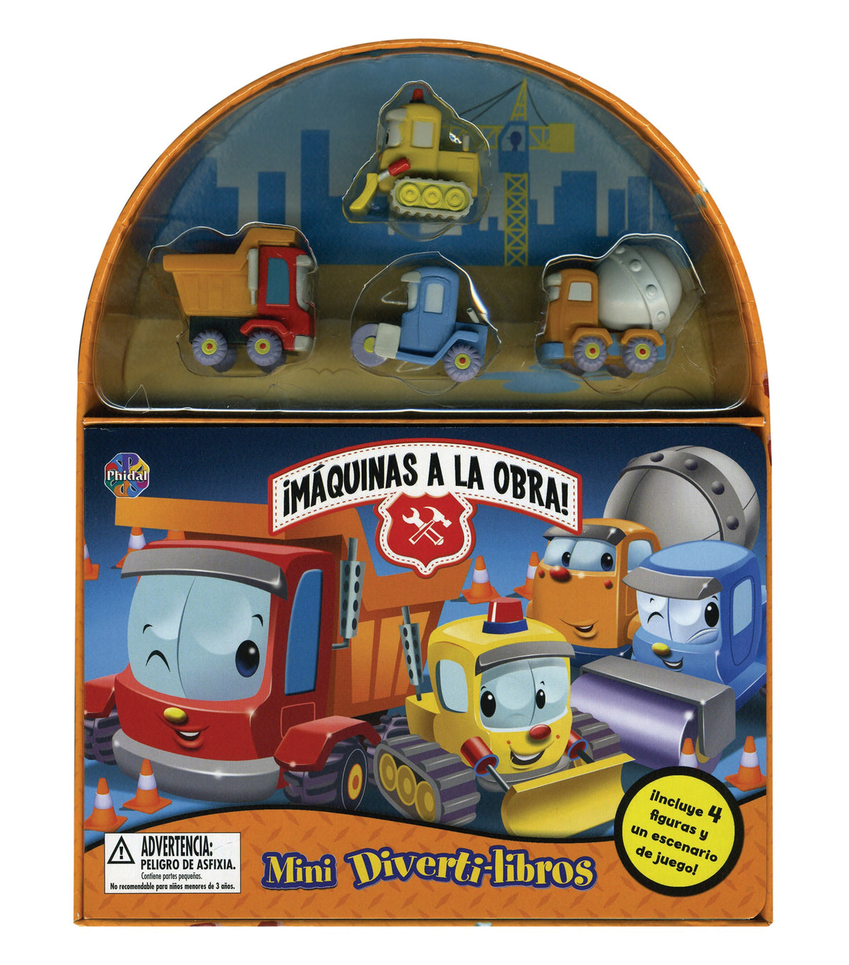 MAQUINAS A LA OBRA - MINI DIVERTILIBROS