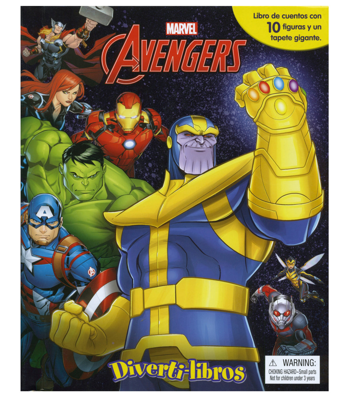 MARVEL AVENGERS DIVERTILIBROS