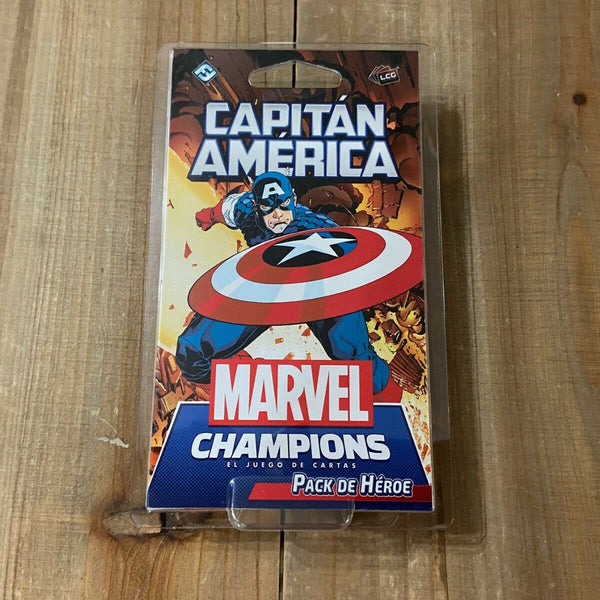 MARVEL CHAMPIONS CAPITAN AMERICA MAZO 60 CARTAS