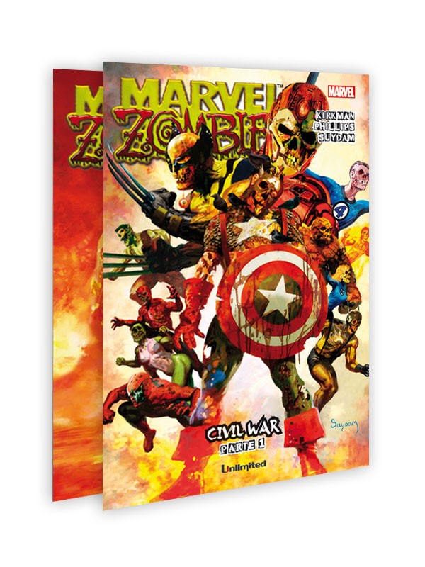 MARVEL ZOMBIES CIVIL WAR 2 TOMOS