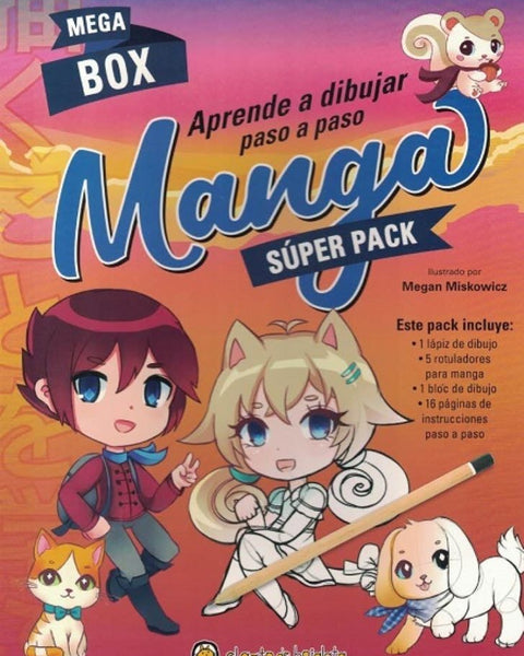 MEGA BOX: COMO DIBUJAR MANGA