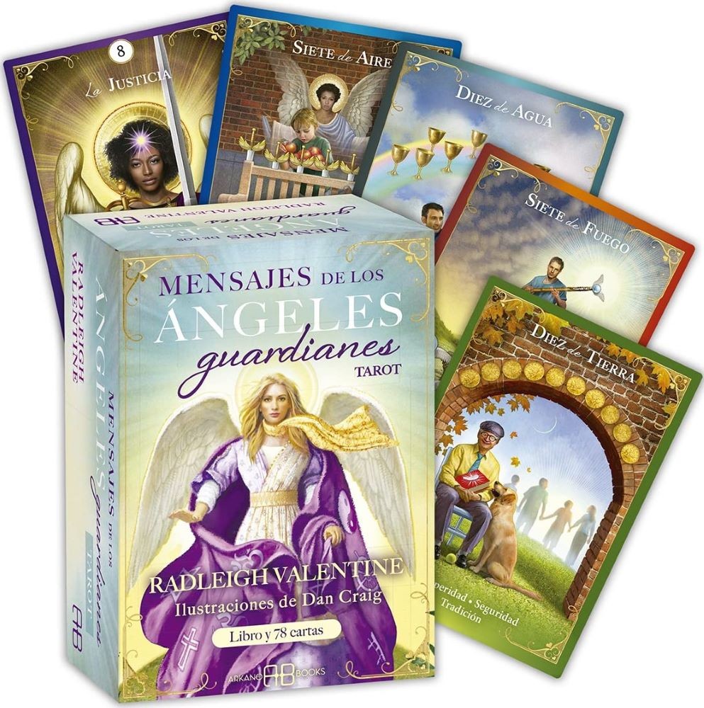 MENSAJES DE LOS ANGELES GUARDIANES. TAROT (LIBRO Y 78 CARTAS)