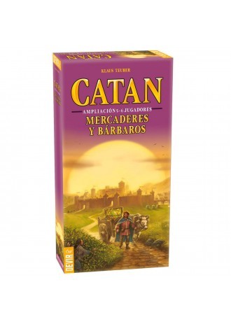 CATAN MERCADERES Y BARBAROS AMPL 5-6 JUG.