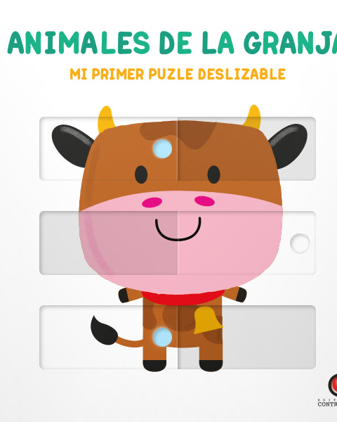 Mi primer puzzle deslizable - ANIMALES DE LA GRANJA