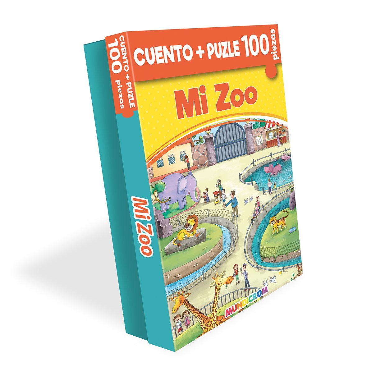 MI ZOO CUENTOS + PUZZLE 100 PIEZAS