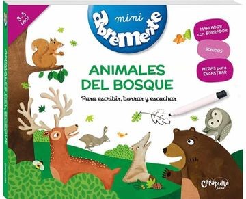 MINI ABREMENTE ANIMALES DEL BOSQUE PARA ESCRIBIR