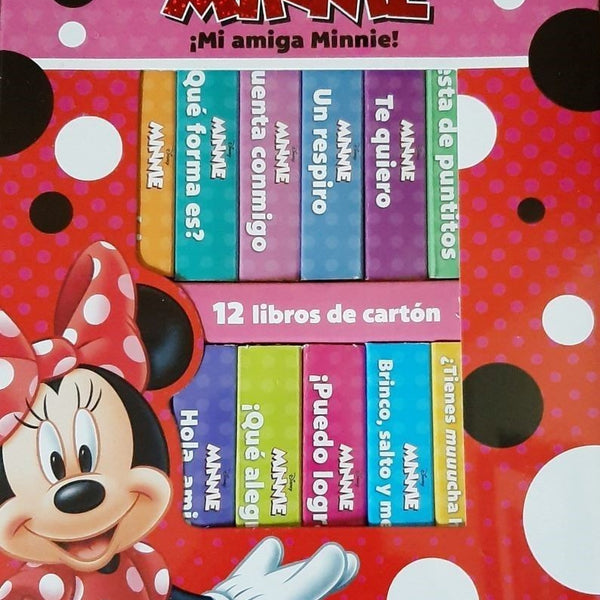 MINNIE MI AMIGA MINNIE 12 LIBROS CARTON