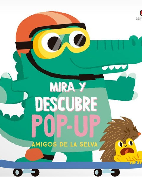 Mira y descubre POP-UP- AMIGOS DE LA SELVA