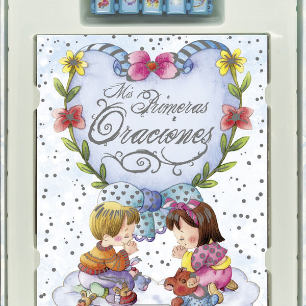 MIS PRIMERAS ORACIONES CELESTE (PULSERAS RELIGIOSAS)