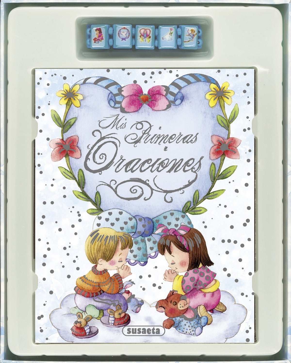 MIS PRIMERAS ORACIONES CELESTE (PULSERAS RELIGIOSAS)