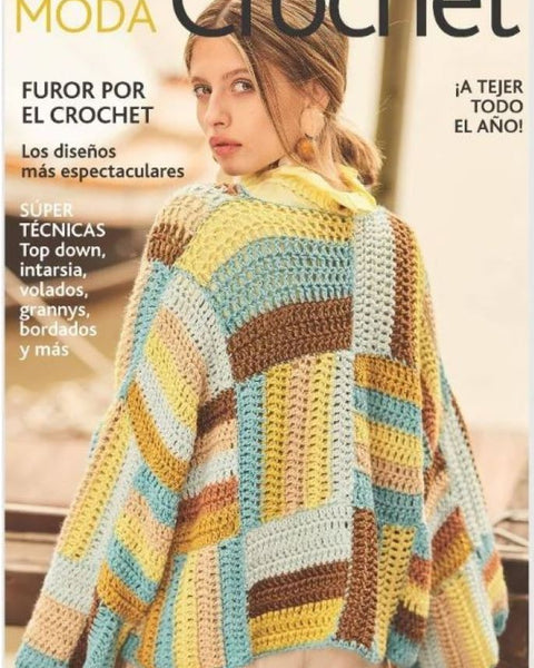 MODA CROCHET 2023 . ARTE DE TEJER