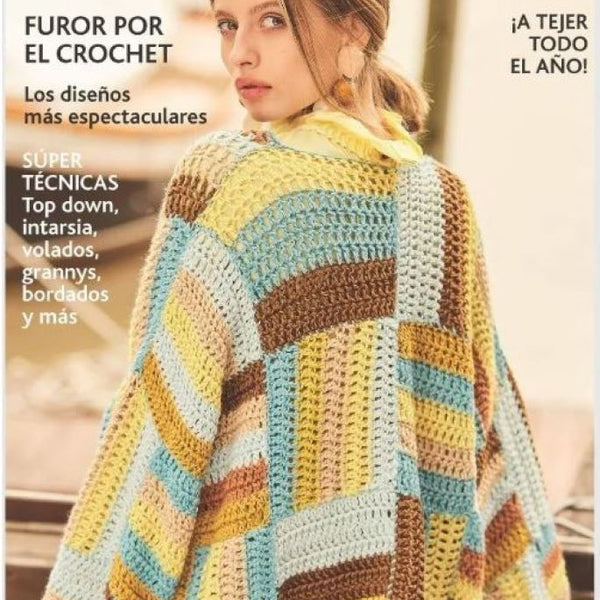 MODA CROCHET 2023 . ARTE DE TEJER