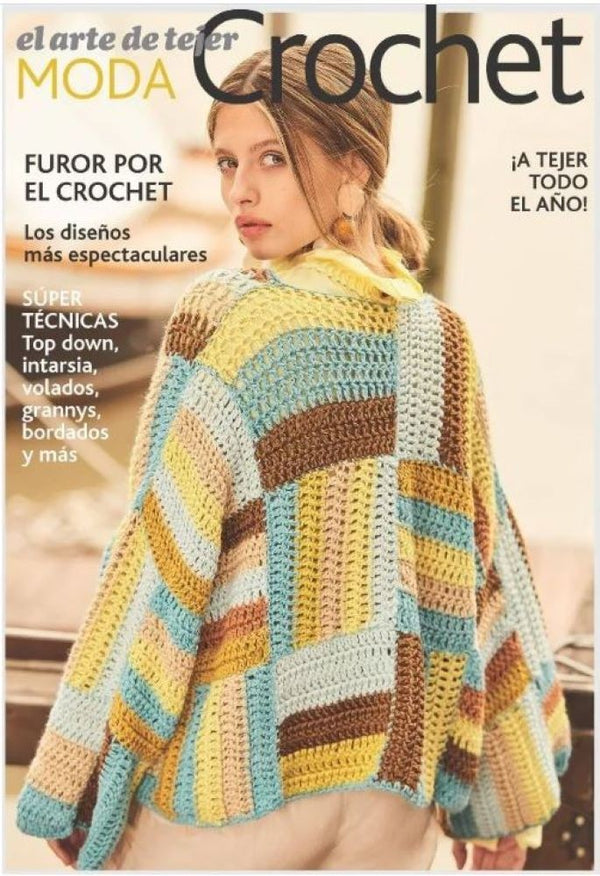 MODA CROCHET 2023 . ARTE DE TEJER