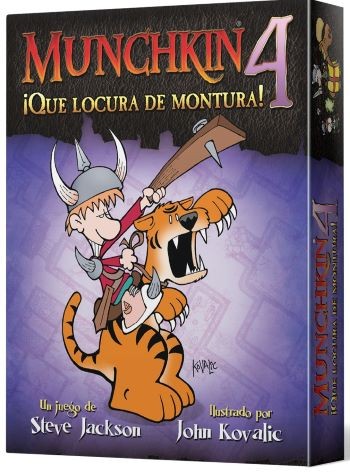 MUNCHKIN 4 - QUE LOCURA DE MONTURA