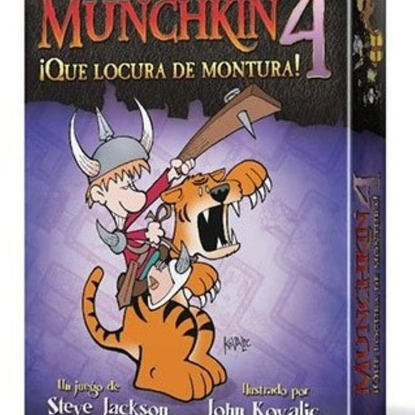 MUNCHKIN 4. QUE LOCURA QUE MONTURA!