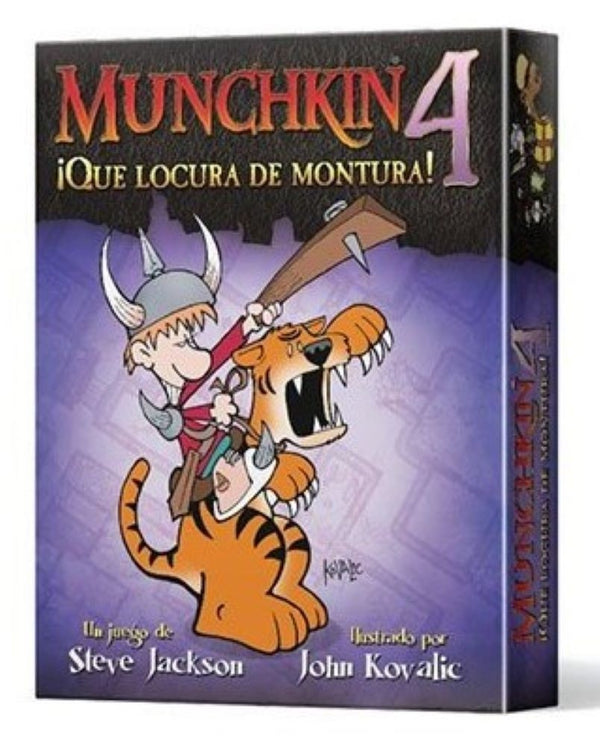 MUNCHKIN 4. QUE LOCURA QUE MONTURA!