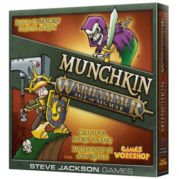 MUNCHKIN WARHAMMER AGE OF SIGMAR