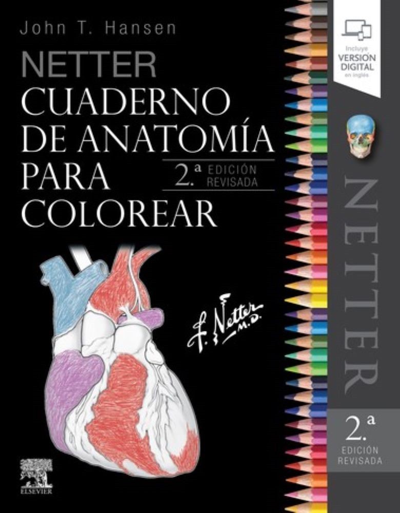 NETTER. CUADERNO DE ANATOMIA PARA COLOREAR 2ED. REVISADA