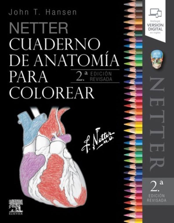 NETTER. CUADERNO DE ANATOMIA PARA COLOREAR 2ED. REVISADA