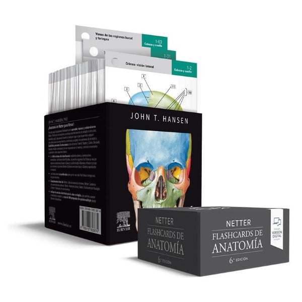 NETTER. FLASHCARDS DE ANATOMIA 6ED.