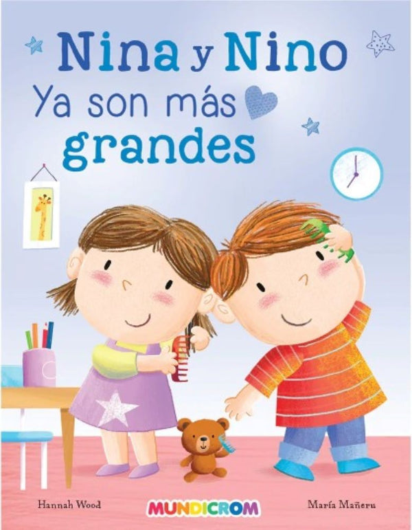 NIÑA Y NIÑO YA SON MAS GRANDES
