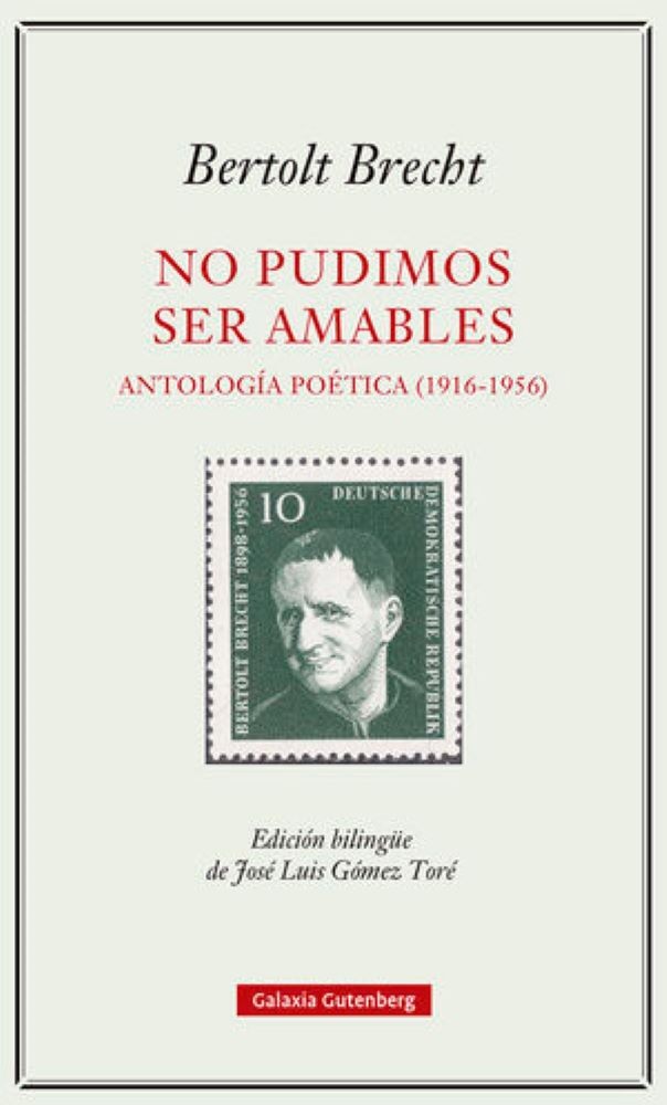 NO PUDIMOS SER AMABLES: ANTOLOGIA POETICA