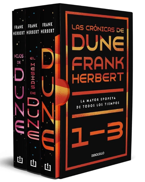 PACK DUNE (CRÓNICAS DE DUNE 1-3)