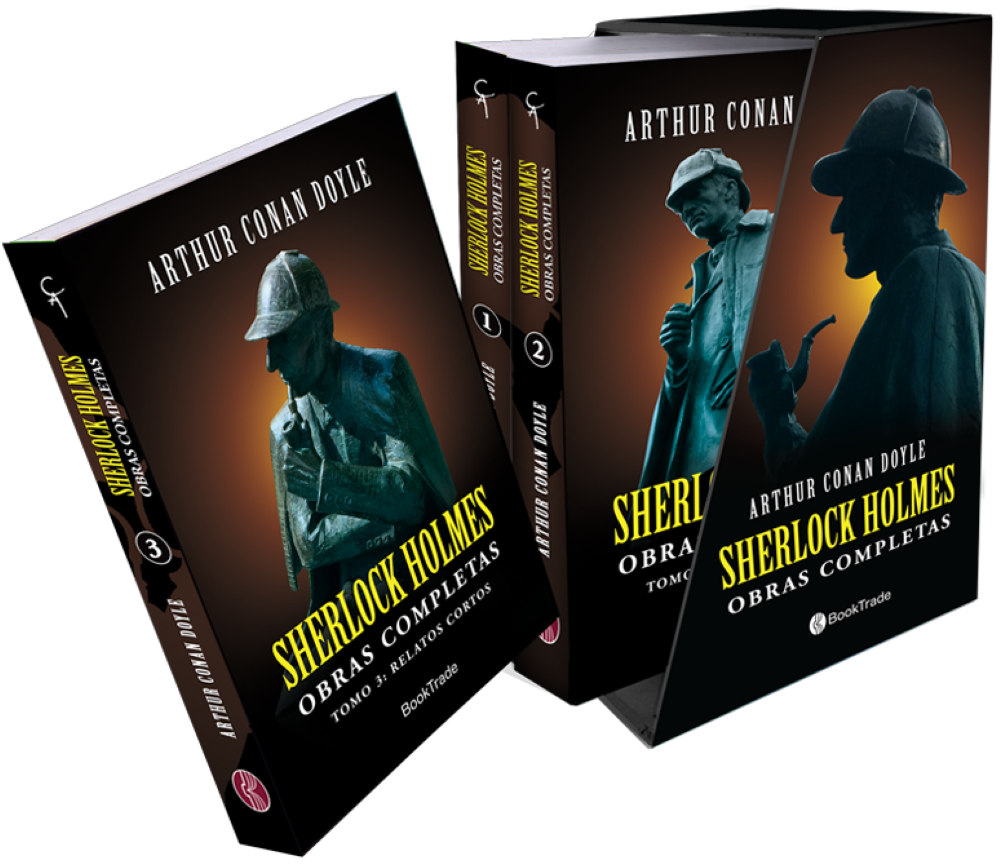 PACK OBRAS COMPLETAS ARTHUR CONAN DOYLE 3 VOL