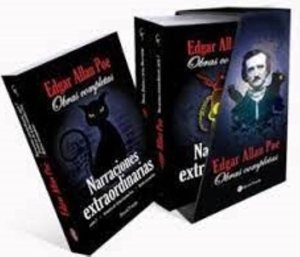 PACK OBRAS COMPLETAS EDGADR ALLAN POE 3 VOL