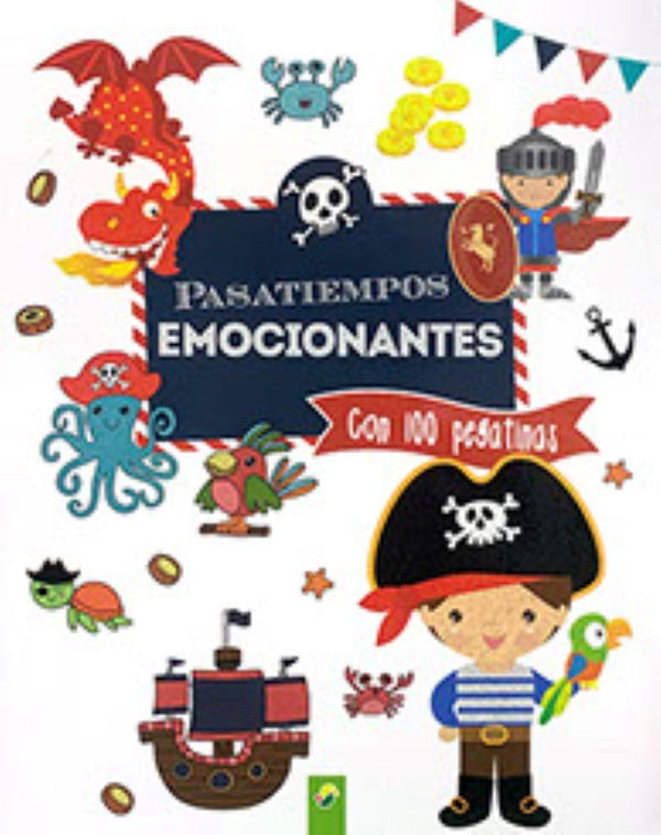 PASATIEMPOS EMOCIONANTES 100 PEGATINAS